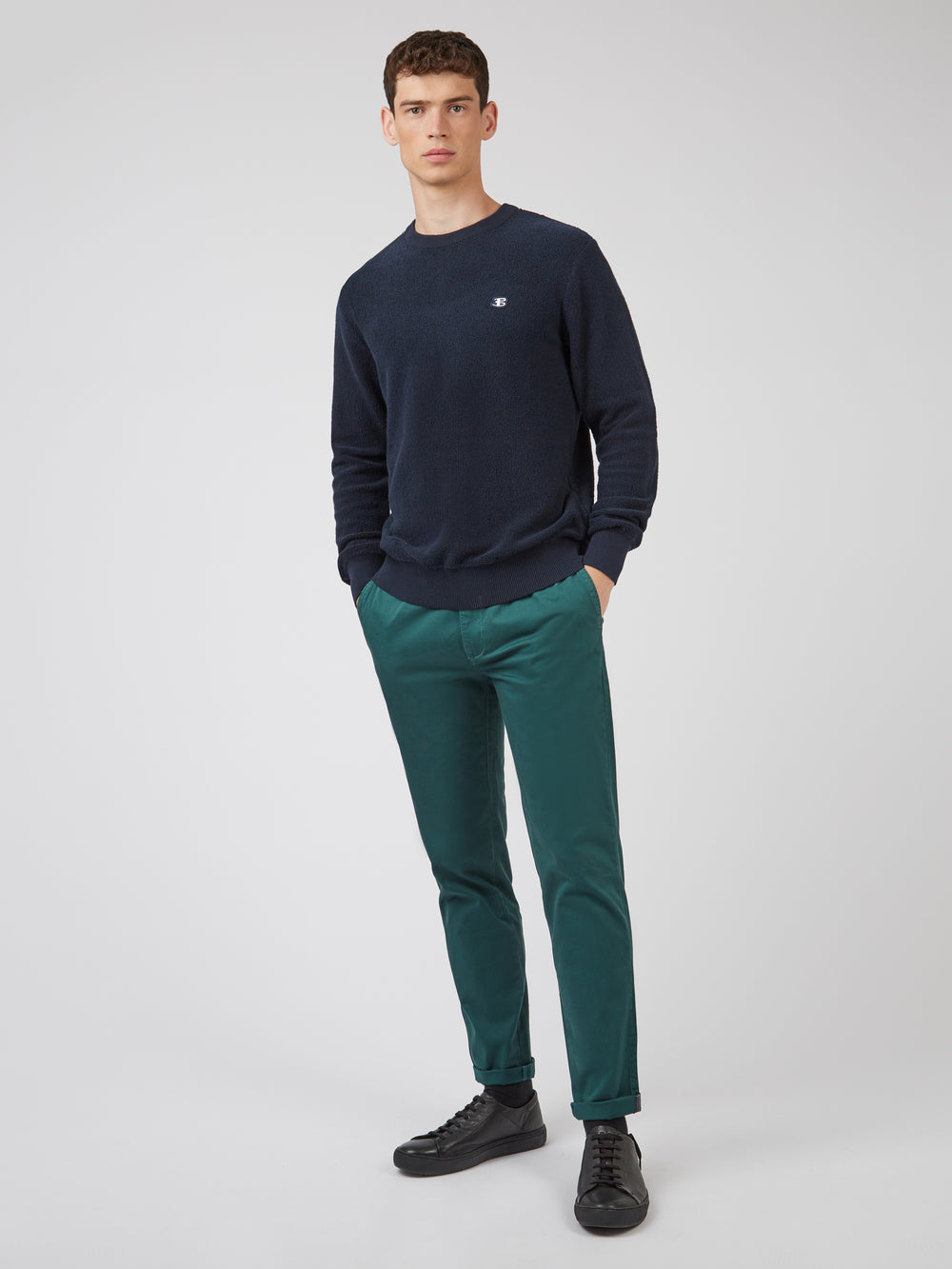 Knitwear Ben Sherman B by Ben Sherman Crewneck Bleu Marine | GZE-61634200